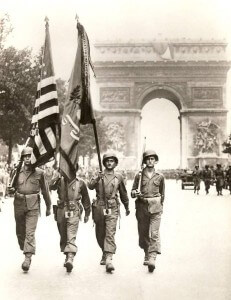 The liberation of Paris